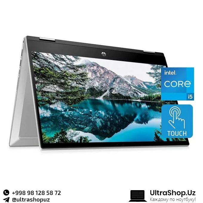 Ноутбук HP Pavilion x360 Convertible 14-dw1024nr / 39K89UA / 14.0" Full ...