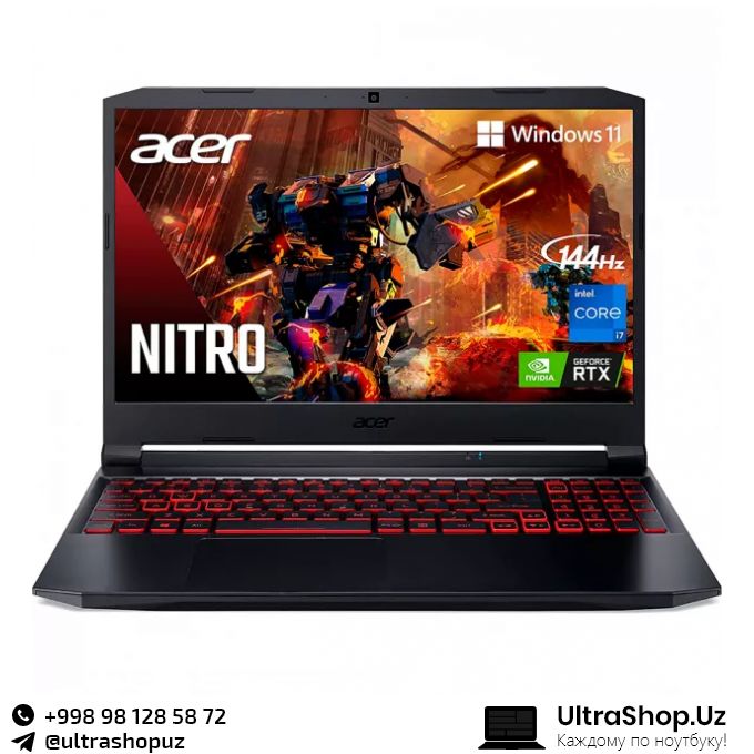 Ноутбук Acer Nitro 5 AN515-57-79TD / NH.QESAA.005 / 15.6" Full HD ...